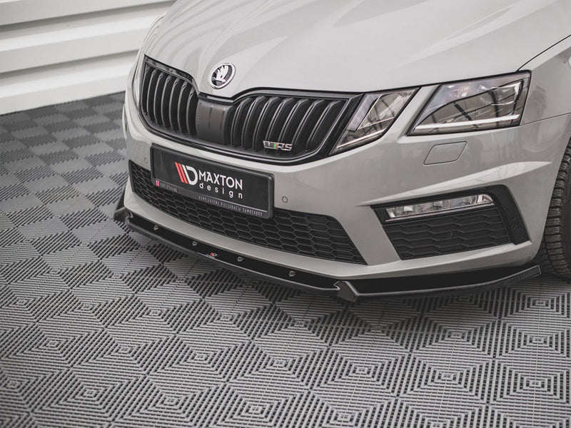 Front Splitter V.2 Skoda Octavia RS MK3 Facelift (2016-2019)