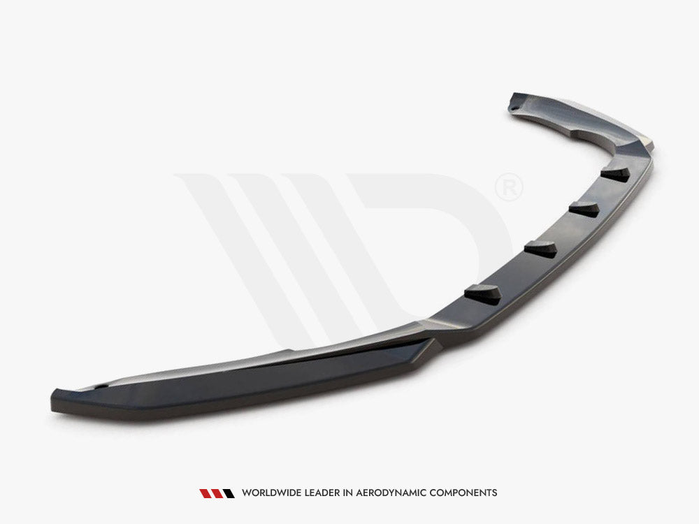 Front Splitter V.3 compatible with Skoda Octavia RS Mk3 Facelift (2016-2019)