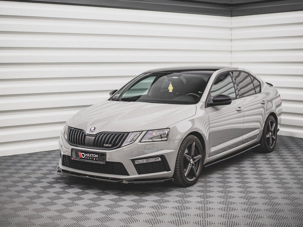 Front Splitter V.3 Skoda Octavia RS MK3 Facelift (2016-2019)
