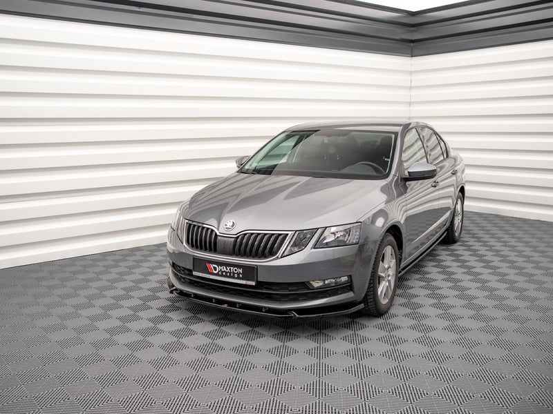 Front Splitter V.1 Skoda Octavia MK3 Facelift (2016-2020)