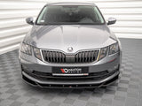 Front Splitter V.2 compatible with Skoda Octavia Mk3 Facelift (2016-2020)