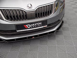 Front Splitter V.2 compatible with Skoda Octavia Mk3 Facelift (2016-2020)