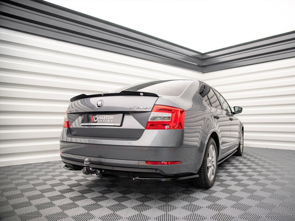 Rear Side Splitters compatible with Skoda Octavia Mk3 Facelift (2016-2020)