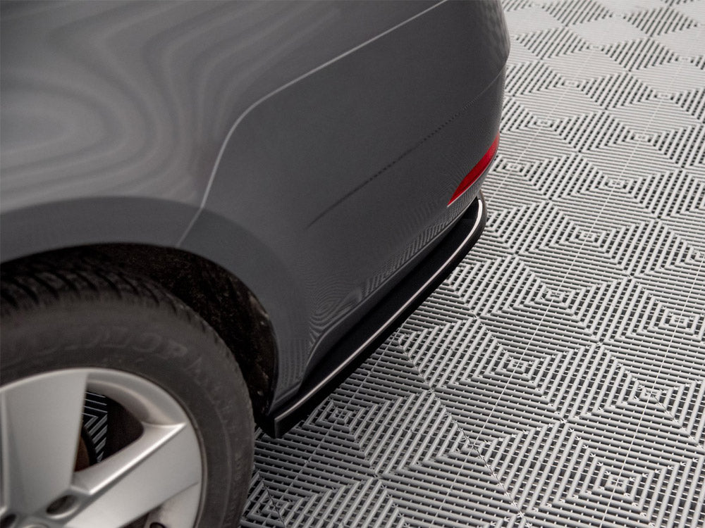 Rear Side Splitters compatible with Skoda Octavia Mk3 Facelift (2016-2020)
