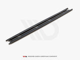 Side Skirts Diffusers compatible with Skoda Octavia Mk3 Facelift (2016-2020)