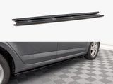 Side Skirts Diffusers compatible with Skoda Octavia Mk3 Facelift (2016-2020)