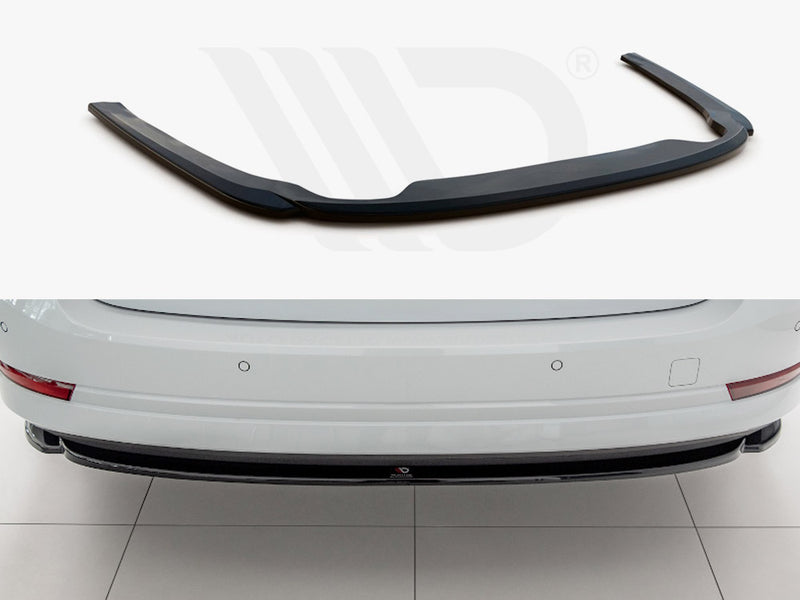 MAXTON DESIGN Central Rear Splitter Skoda Octavia MK4 (2019-)