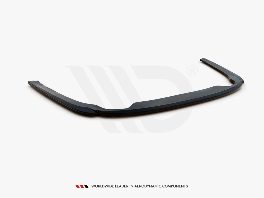 Central Rear Splitter compatible with Skoda Octavia Mk4 - Carbon Look