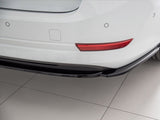 Central Rear Splitter compatible with Skoda Octavia Mk4 - Carbon Look