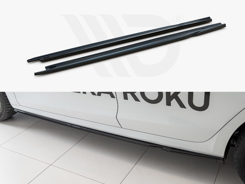 Side Skirts Diffusers V.2 Skoda Octavia Mk4