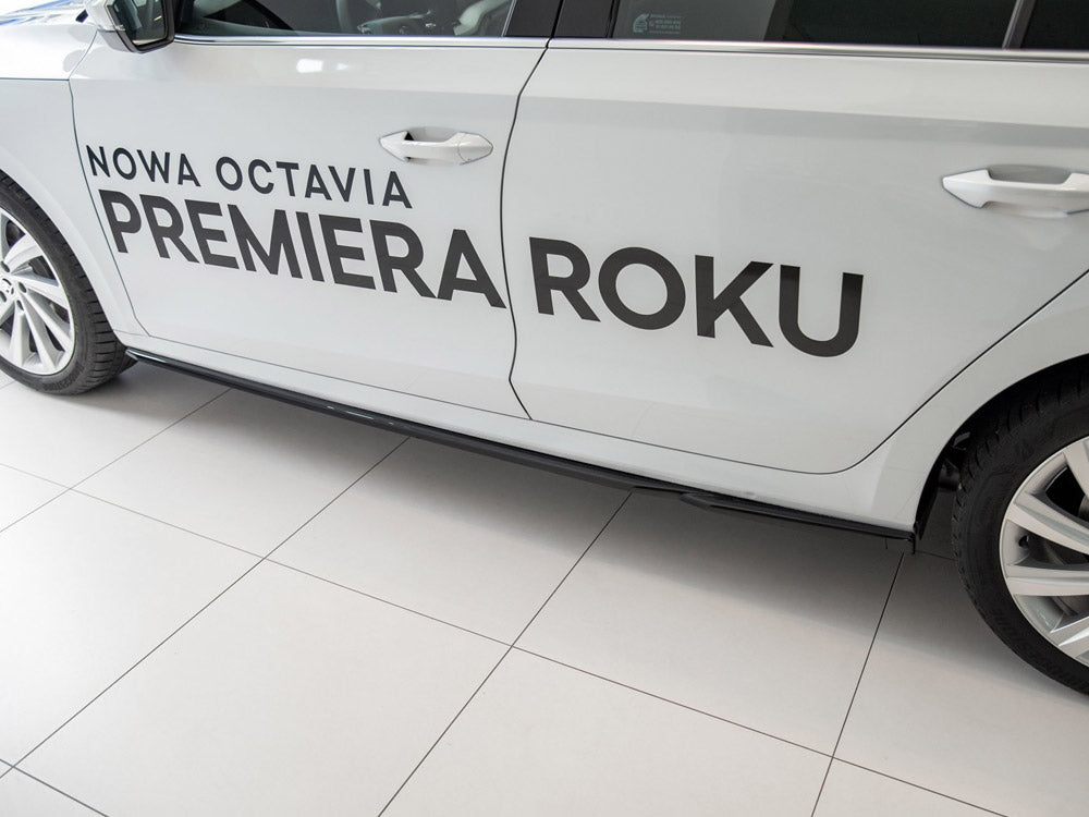 Side Skirts Diffusers V.2 Skoda Octavia Mk4