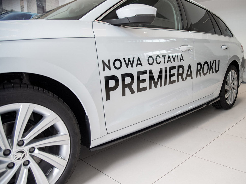 Side Skirts Diffusers V.2 Skoda Octavia Mk4