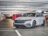 Front Splitter V4 Skoda Octavia RS MK4 (2020-)