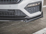Front Splitter V.2 + Flaps compatible with Skoda Octavia RS Mk4