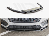 Front Splitter V3 Skoda Octavia RS MK4 (2020-)