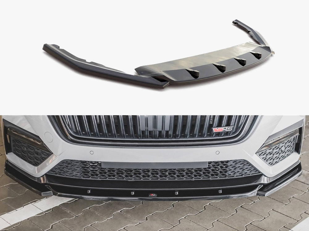 Front Splitter V.3 compatible with Skoda Octavia RS Mk4