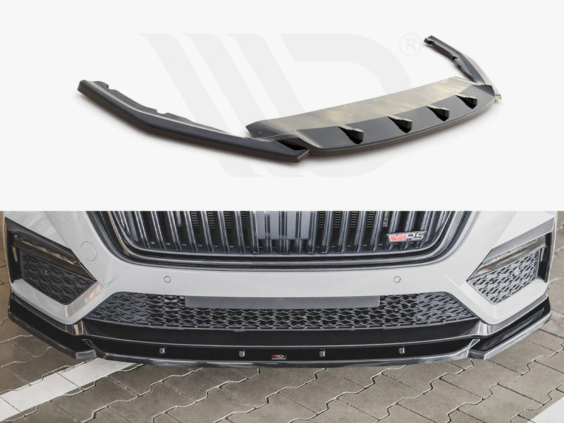 Front Splitter V3 Skoda Octavia RS MK4 (2020-)