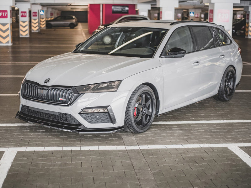 Front Splitter V3 Skoda Octavia RS MK4 (2020-)