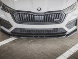Front Splitter V3 Skoda Octavia RS MK4 (2020-)