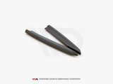 Rear Side Splitters V.1 compatible with Skoda Octavia RS Mk4