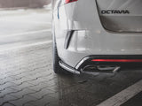 Rear Side Splitters V.1 compatible with Skoda Octavia RS Mk4