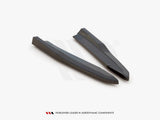 Rear Side Splitters V.2 compatible with Skoda Octavia RS Estate / Liftback Mk4 / Mk4 Facelift