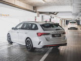 Rear Side Splitters V.2 compatible with Skoda Octavia RS Estate / Liftback Mk4 / Mk4 Facelift