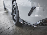 Rear Side Splitters V.2 + Flaps compatible with Skoda Octavia RS Estate / Liftback Mk4 / Mk4 Facelift