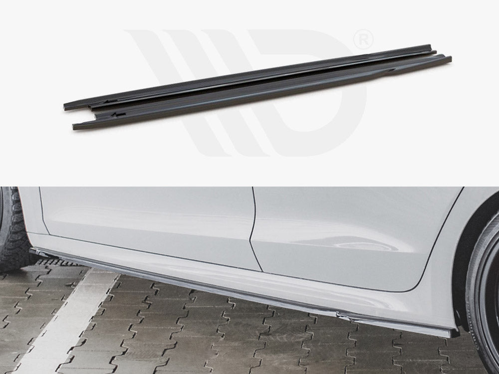 Side Skirts Diffusers V1 Skoda Octavia RS MK4 (2020-)