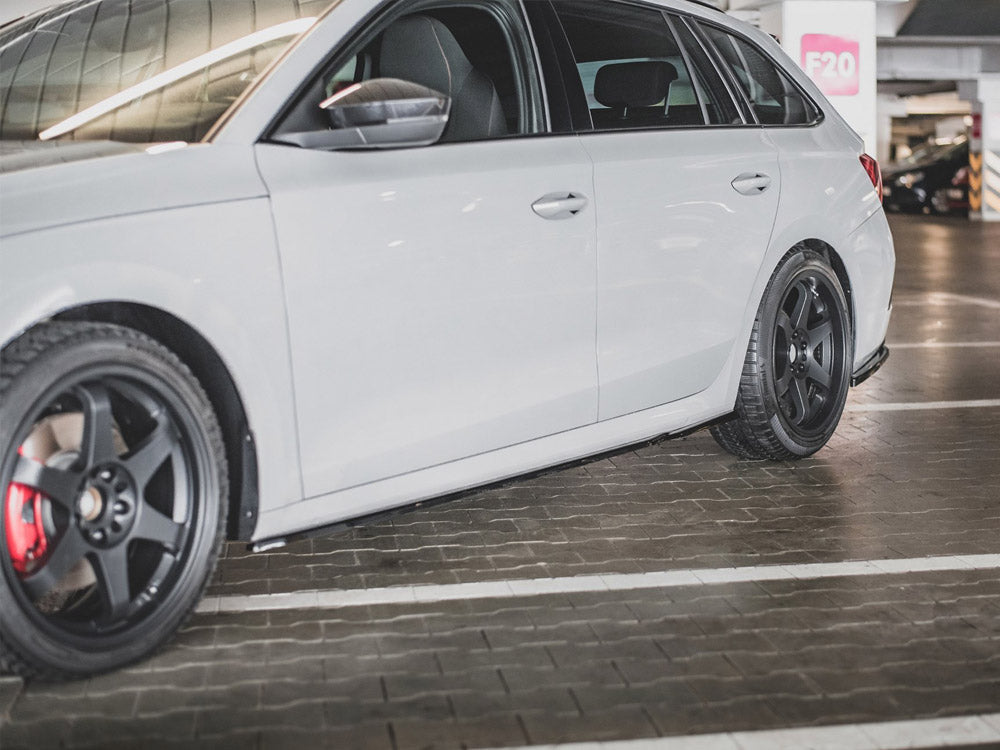 Side Skirts Diffusers V1 Skoda Octavia RS MK4 (2020-)