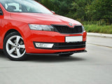 Front Splitter V2 Skoda Rapid