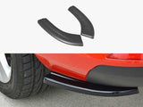 Rear Side Diffusers compatible with Skoda Rapid Spaceback - Carbon Look