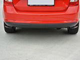 Rear Side Diffusers compatible with Skoda Rapid Spaceback - Carbon Look