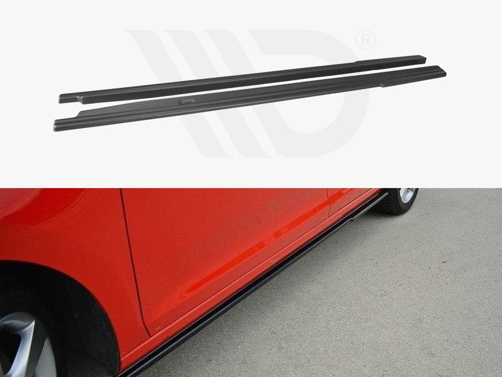 Side Skirts Diffusers Skoda Rapid