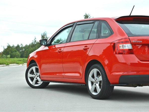 Side Skirts Diffusers Skoda Rapid