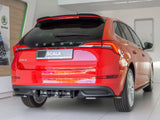 Spoiler CAP V.1 compatible with Skoda Scala - Carbon Look