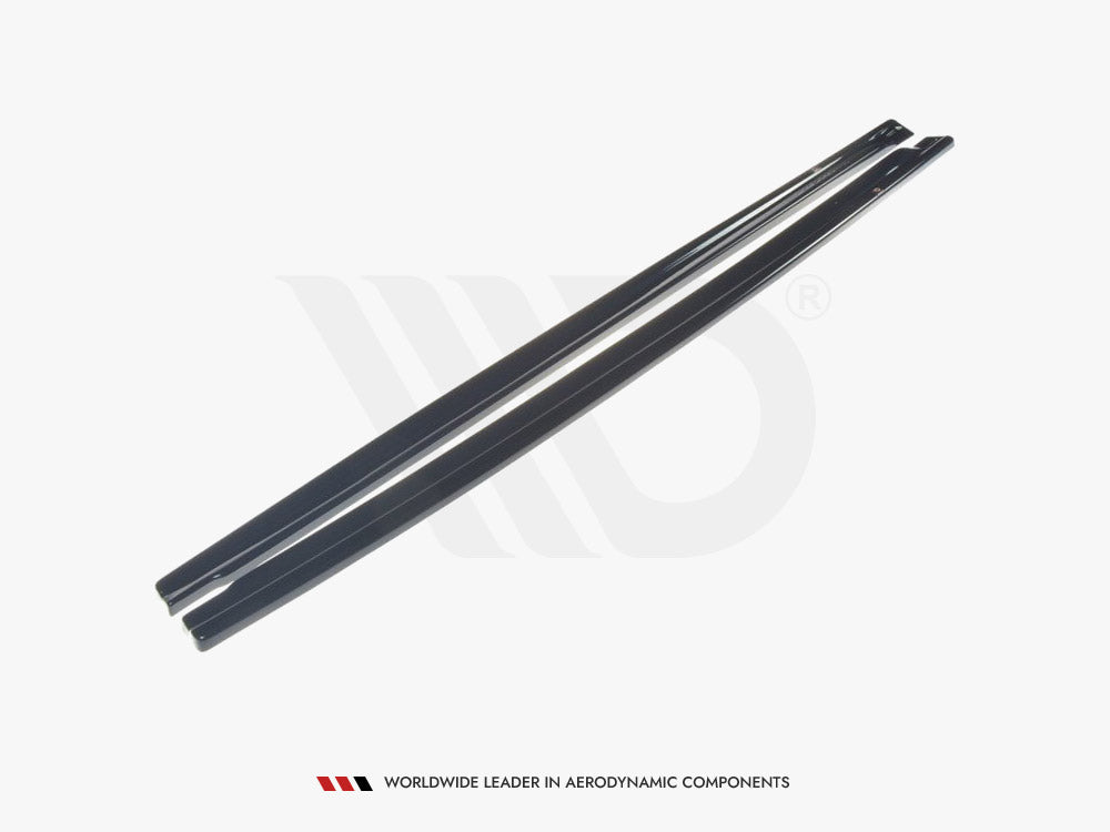 Side Skirts Diffusers compatible with Skoda Scala (2019-UP) - Carbon Look