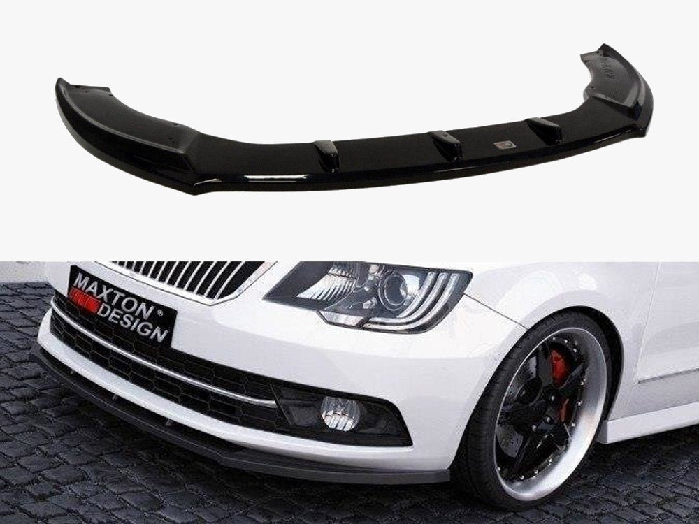 Front Splitter compatible with Skoda Superb II Facelift Model