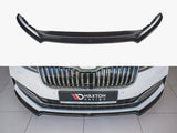 Front Splitter V.1 compatible with Skoda Superb Mk3 FL (2019-)
