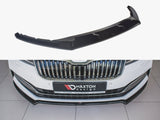 Front Splitter V.2 compatible with Skoda Superb Mk3 FL (2019-)