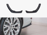 Rear Side Splitters compatible with Skoda Superb Liftback / Estate Mk3 Facelift