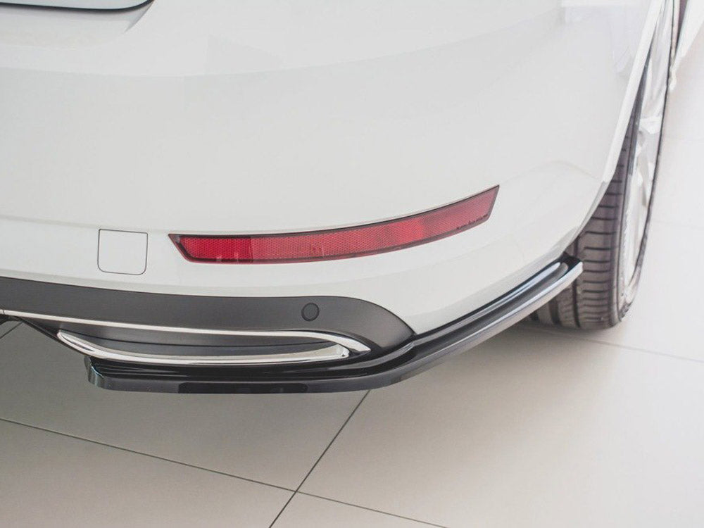 Rear Side Splitters compatible with Skoda Superb Liftback / Estate Mk3 Facelift
