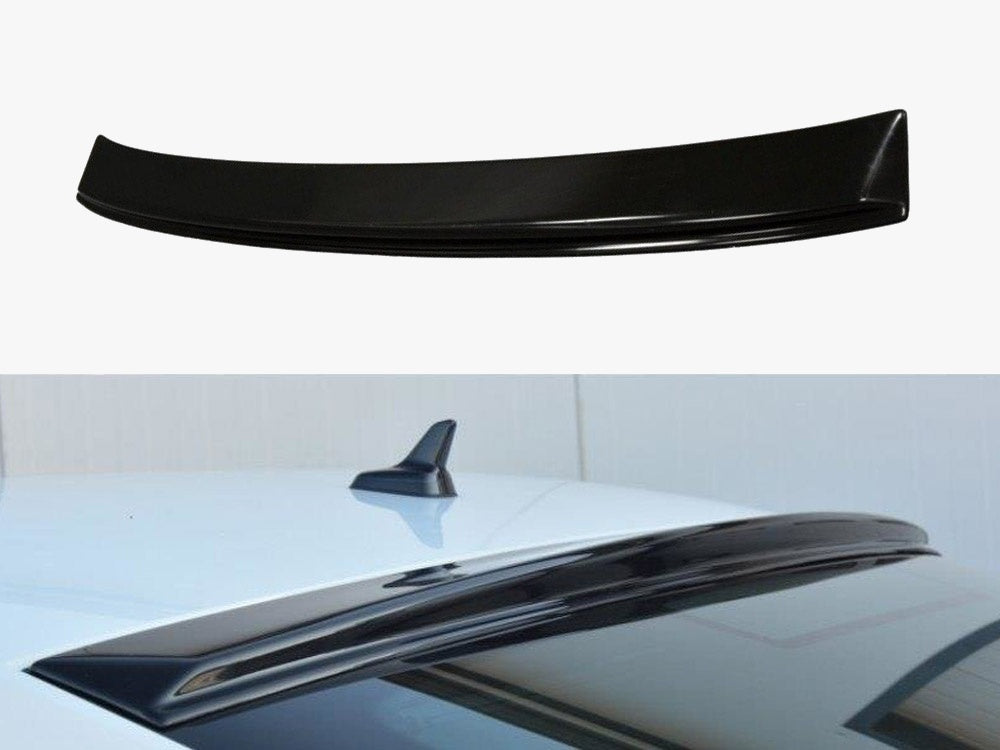 Extension OF Rear Window compatible with Skoda Superb Mk3 Liftback (2015-19) - Textured