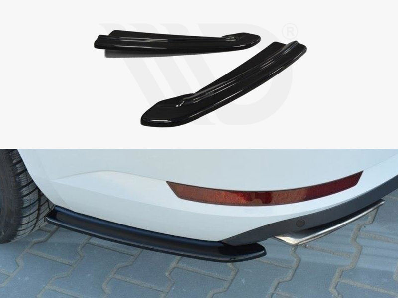 Rear Side Splitters Skoda Superb III