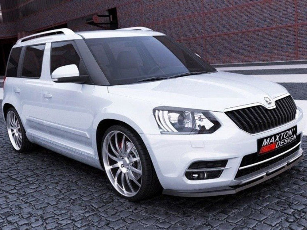 Front Splitter compatible with Skoda Yeti CITY Facelift Model (2013-UP)