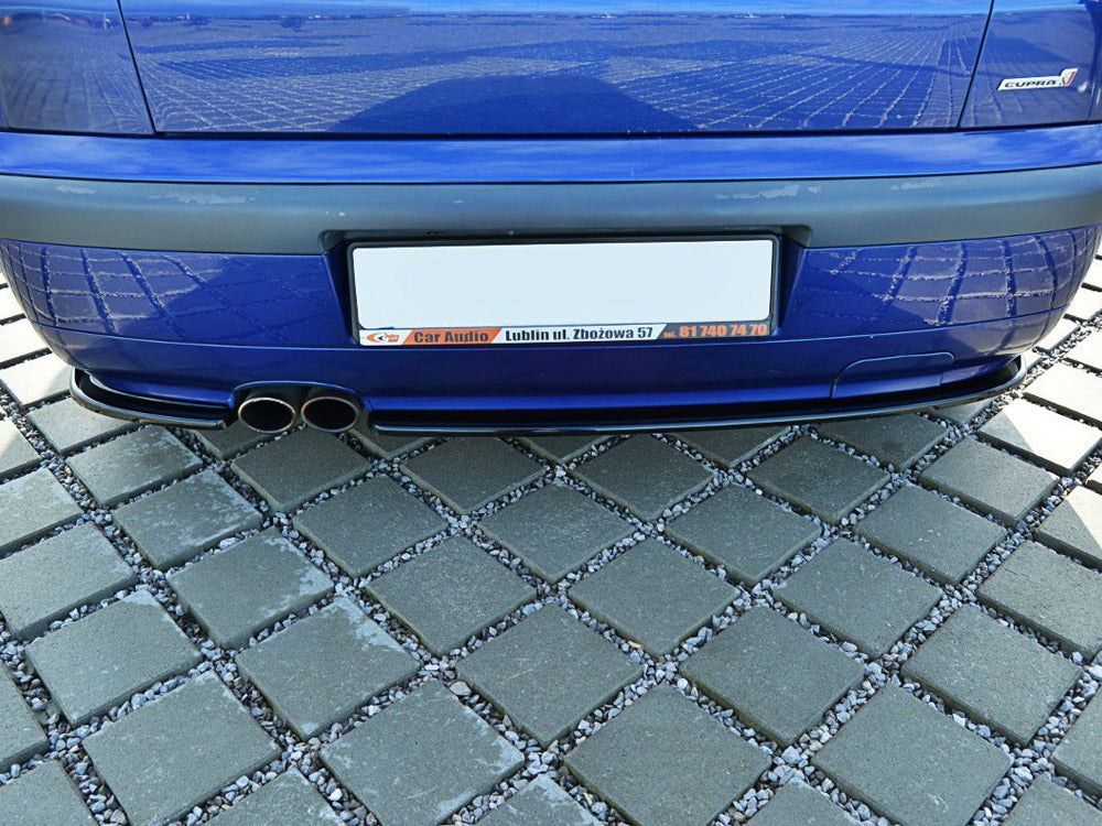 Rear Side Splitters compatible with SEAT Ibiza Mk2 Facelift Cupra - Textured