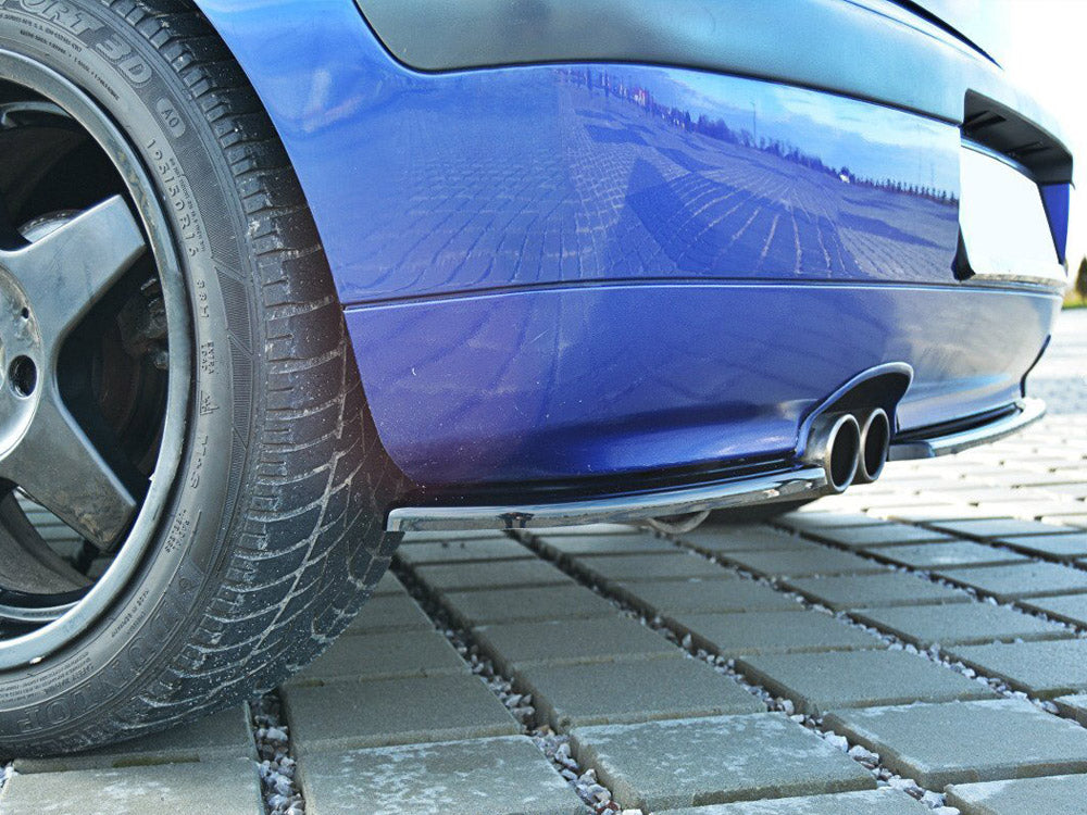 Rear Side Splitters compatible with SEAT Ibiza Mk2 Facelift Cupra - Carbon Look