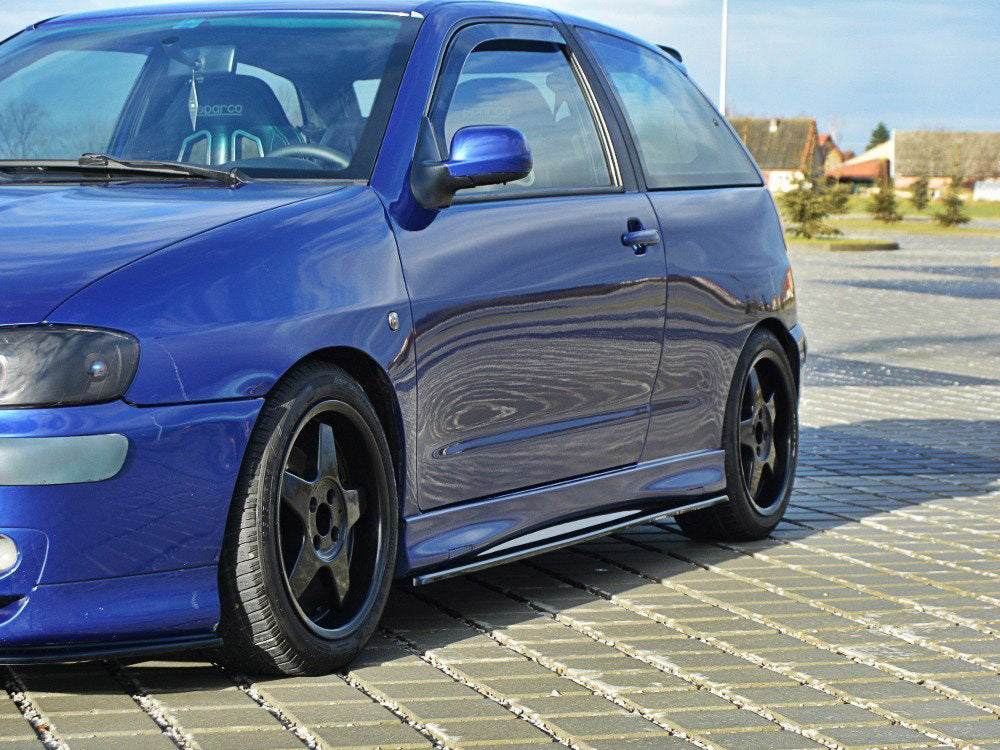 Side Skirts Splitters compatible with SEAT Ibiza Mk2 Cupra Facelift (1999-2002)