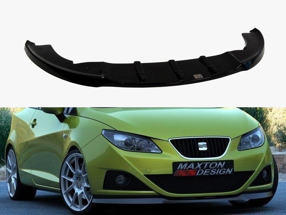 Front Splitter compatible with SEAT Ibiza IV (6J) Preface Model
