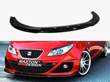 Front Splitter compatible with SEAT Ibiza IV FR (6J) Preface Model